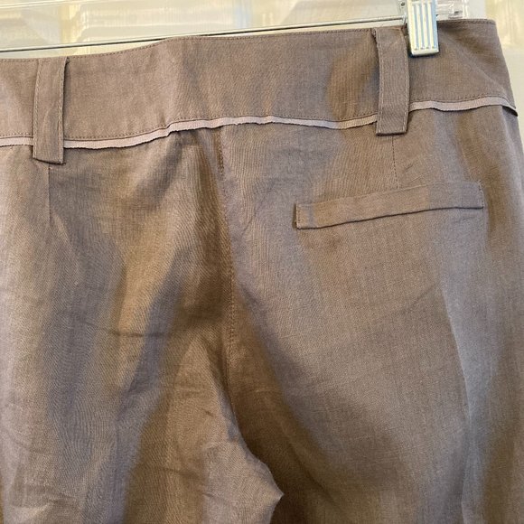 Linen Pants - Plum Color - NWT - Picture 8 of 12